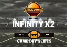 Grill Dome Infinity X2 Large Kamado - GAME DAY Series - 18" Cooking Grill