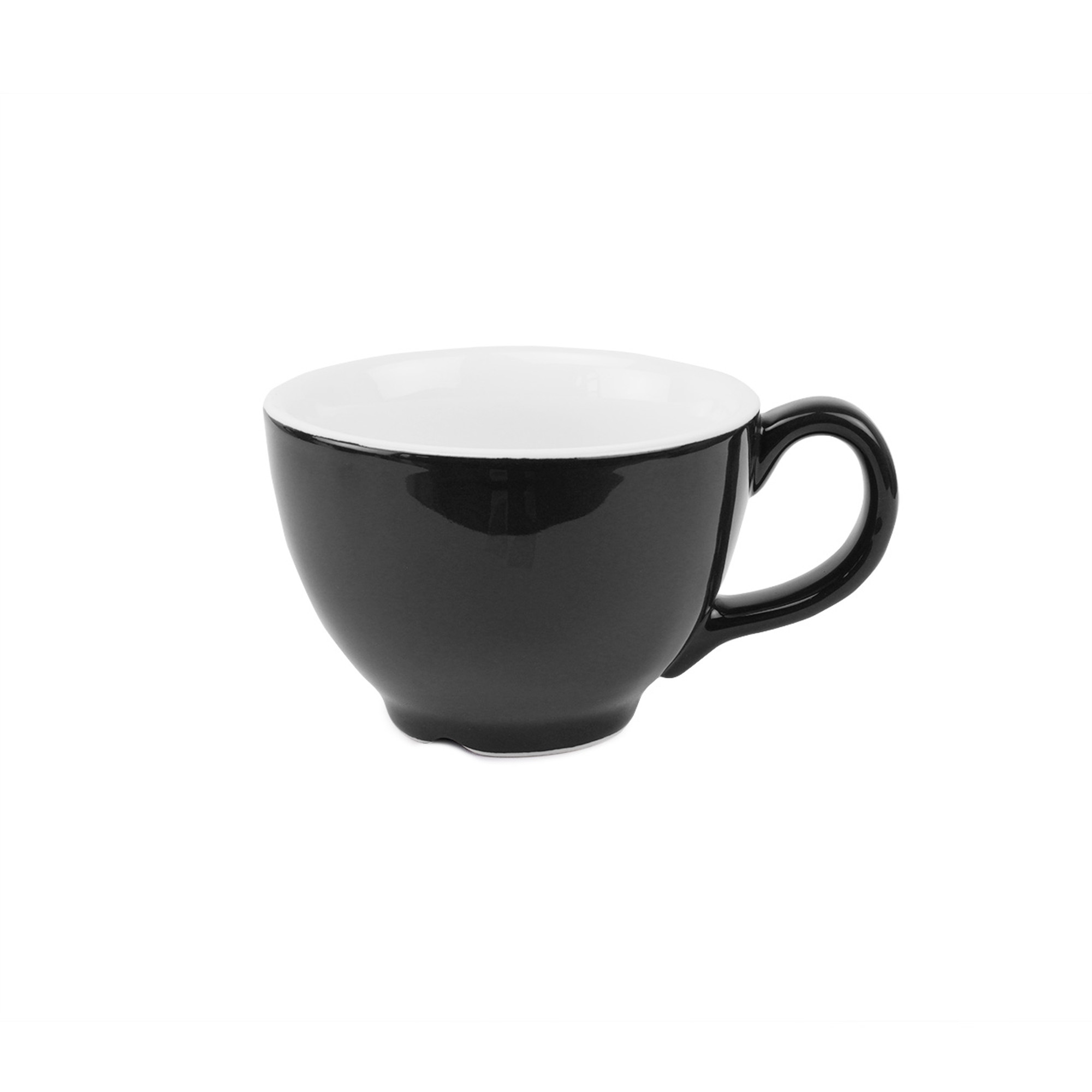 Black espresso cups