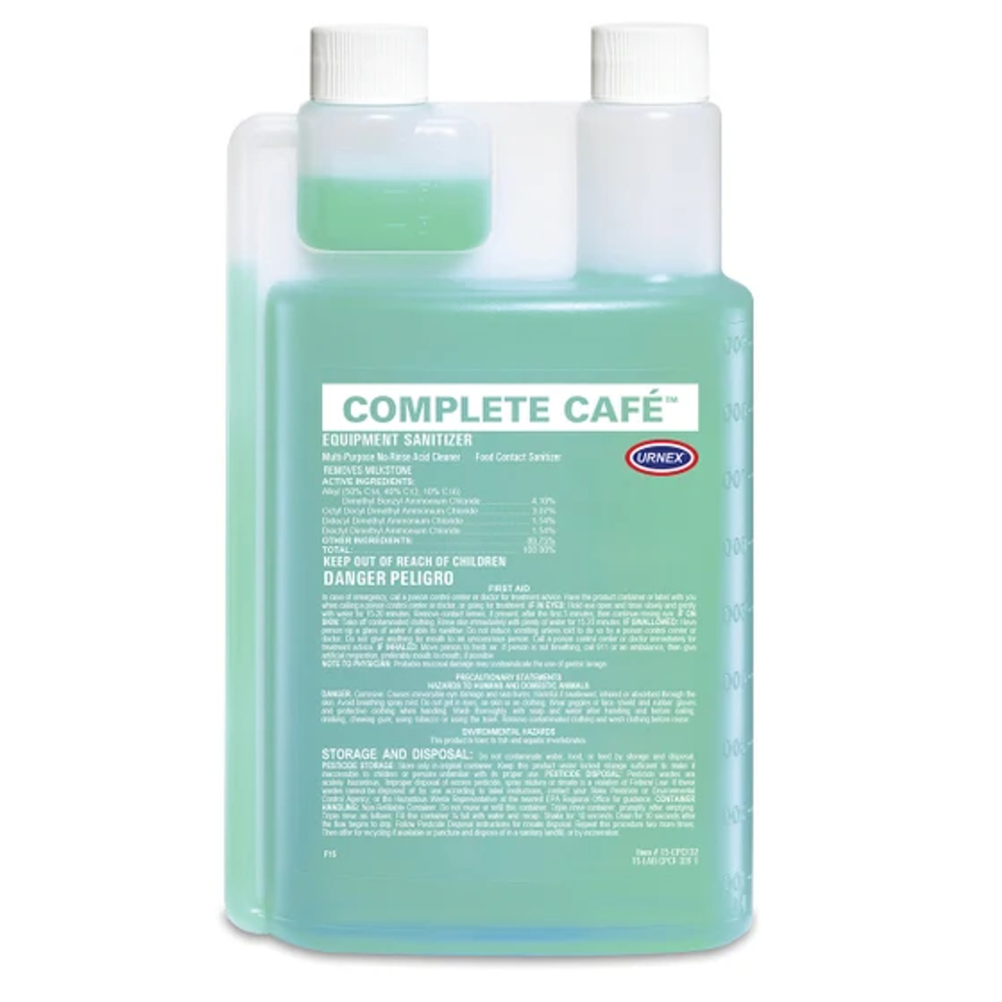 Urnex Complete Café Liquid Equipment Sanitizer