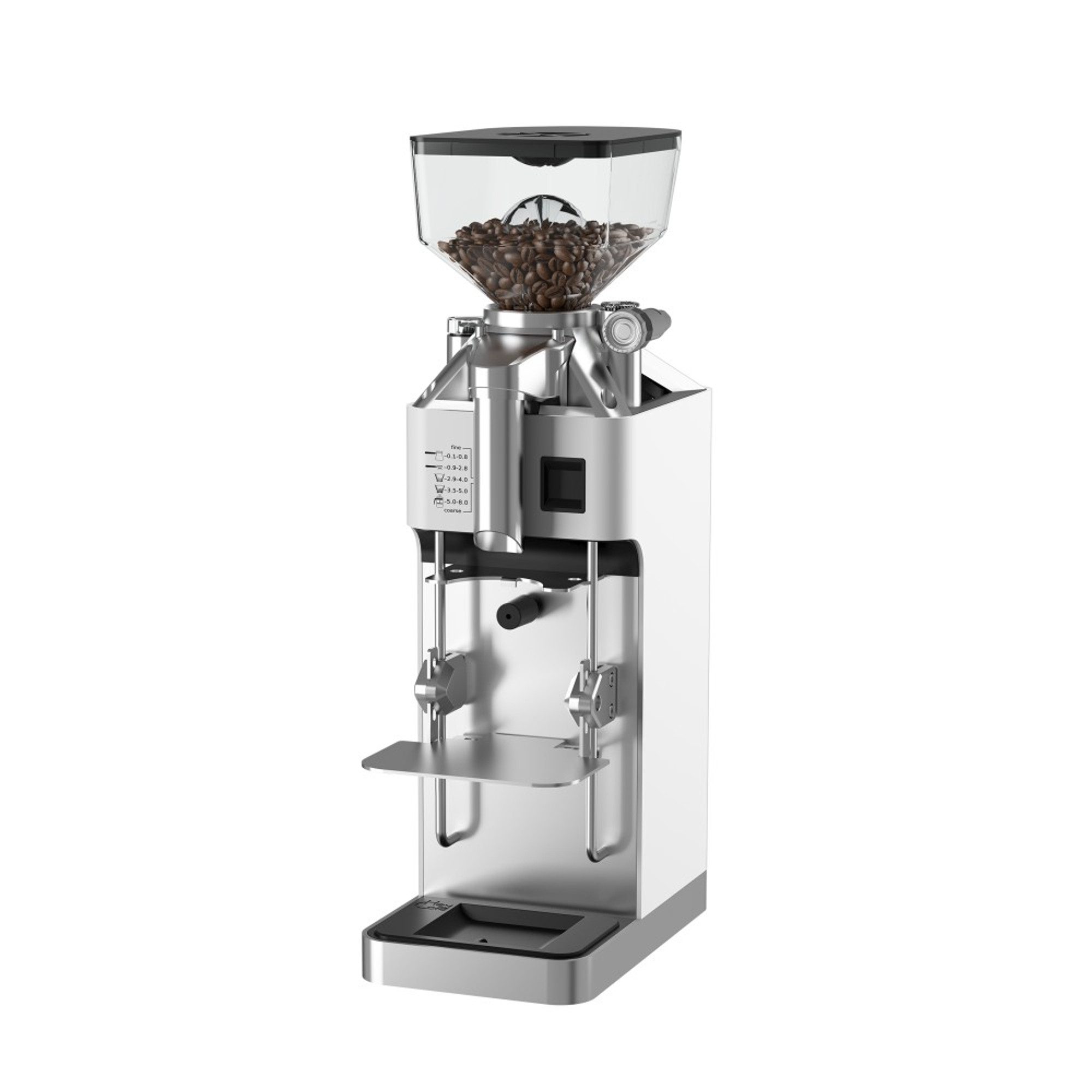 What is the grind range in microns for French Press and slightly