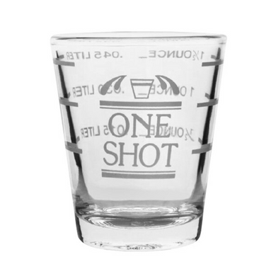 2oz Lined "One Shot" Shot Glass