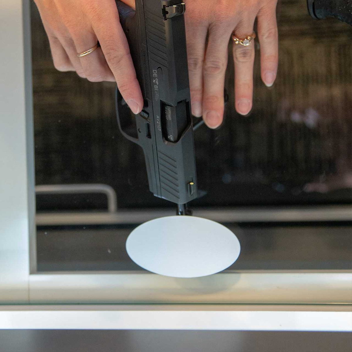 Gun Display Snaps - Tag Holder for Gun Shops & Gun Shows