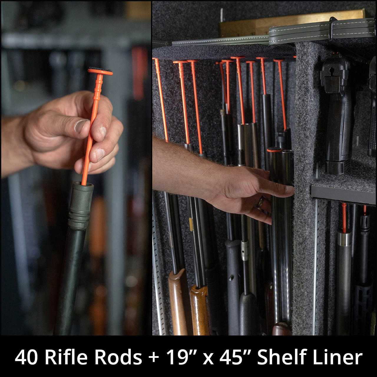 The Rifle Rods Gun Rack System