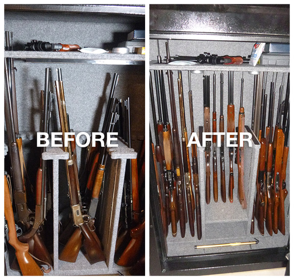 Gun Storage Solutions Rifle Rods, Handgun Hangers & Gun Safe Accessories