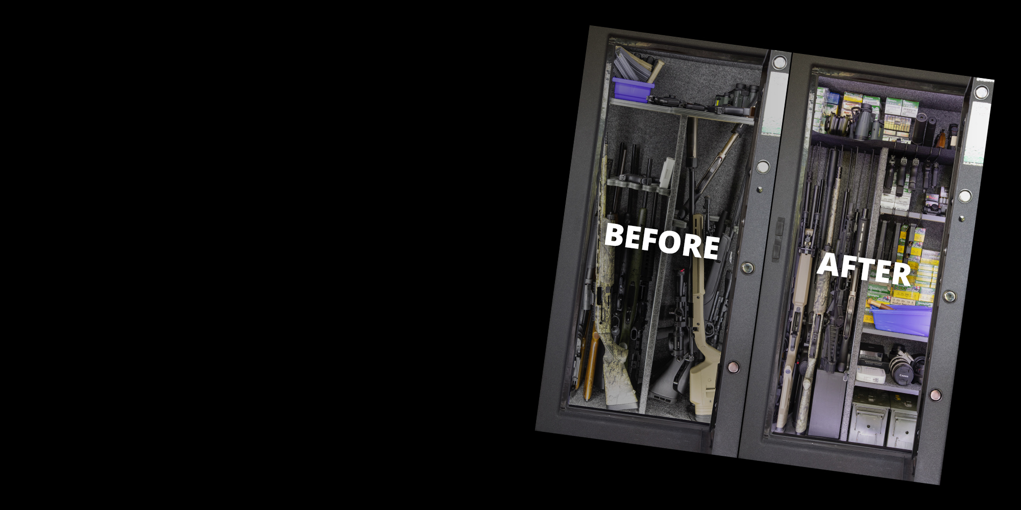Gun Storage Solutions Rifle Rods, Handgun Hangers & Gun Safe Accessories