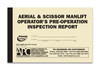 APC 29 CFR 1910.68: Aerial & Scissor Man-Lift Operator's Pre-Operation Inspection Report