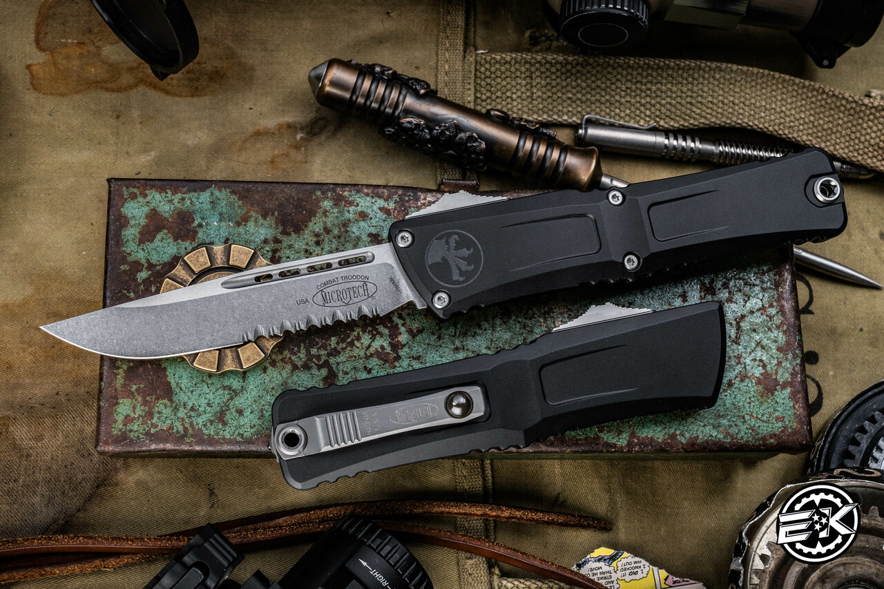Microtech Combat Troodon Gen III OTF Automatic Knife 4