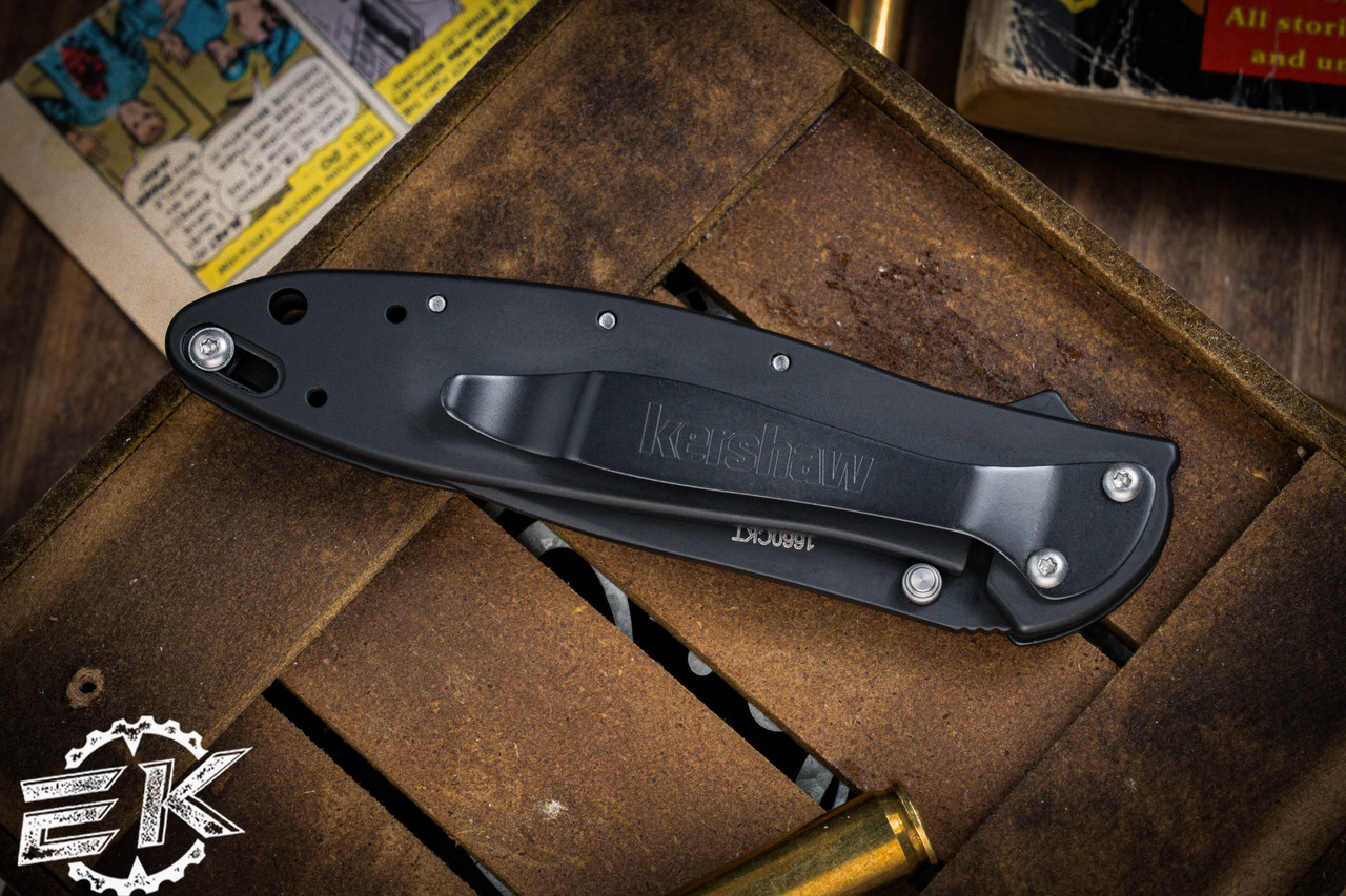 Kershaw Leek 1660 Black Tactical Assisted Flipper 3