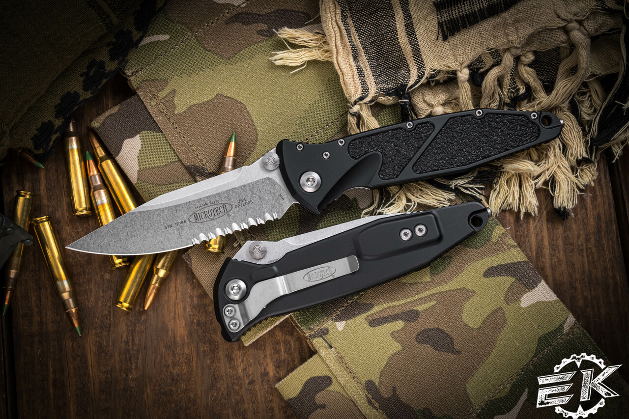 Microtech | Socom Elite Manual Folding Knife | EKNIVES