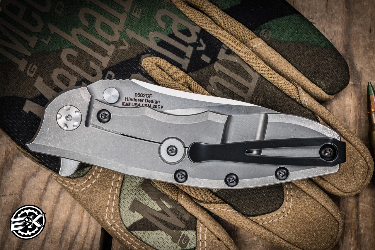 Zero Tolerance Hinderer 0562CF Folding Knife Carbon Fiber 3.5