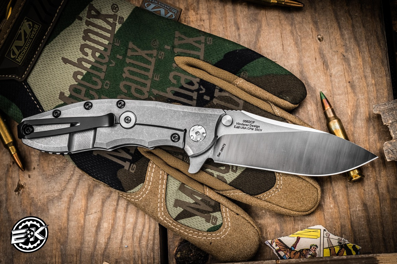 Zero Tolerance Hinderer 0562CF Folding Knife Carbon Fiber 3.5