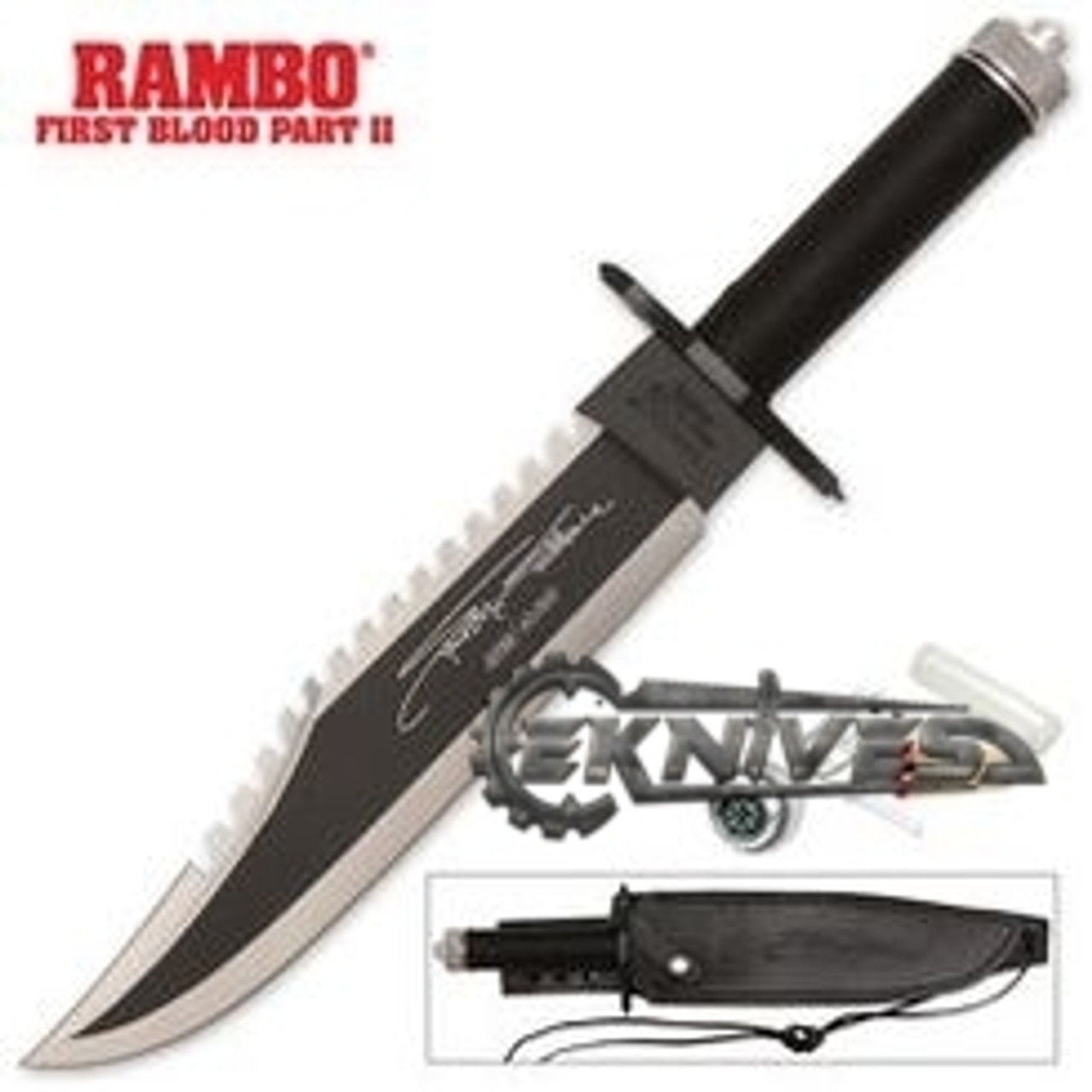 Cuchillo Rambo IV Sylvester Stallone Signature Edition