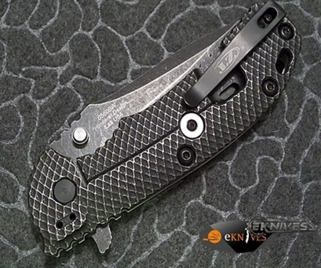 らぶそる Zero Tolerance 0808BLK Black DLC Titanium Frame Lock Flipper