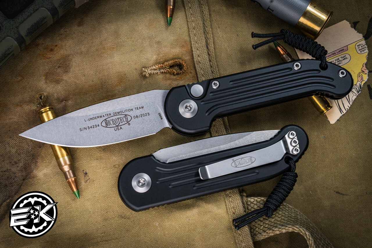 New Microtech LUDT Torx Hardware Automatic Folding Knife 3.4