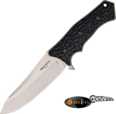 PROTECH SPINDRIFT ELISHEWITZ FIXED BLADE KNIFE BLACK G10 SD1 EKnives LLC