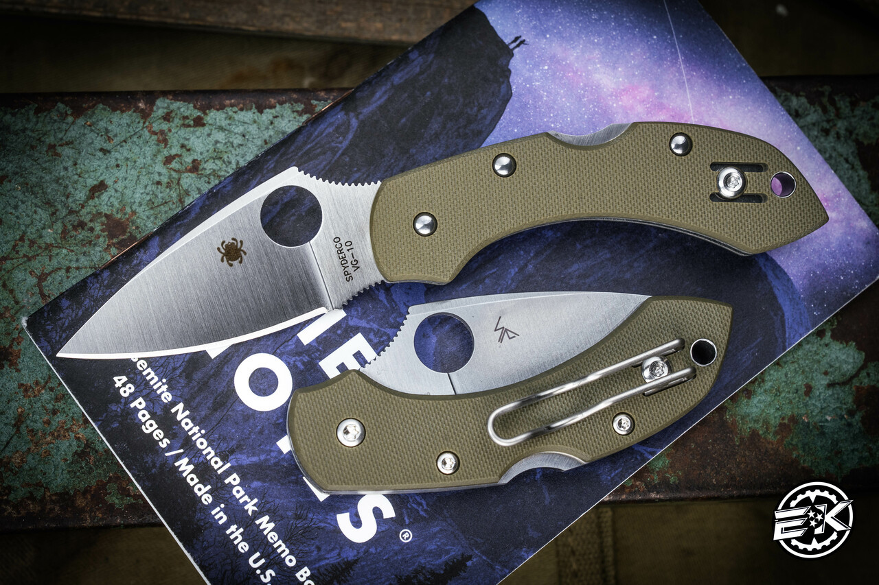 Spyderco Dragonfly Foliage Green G10 Lockback 2.25