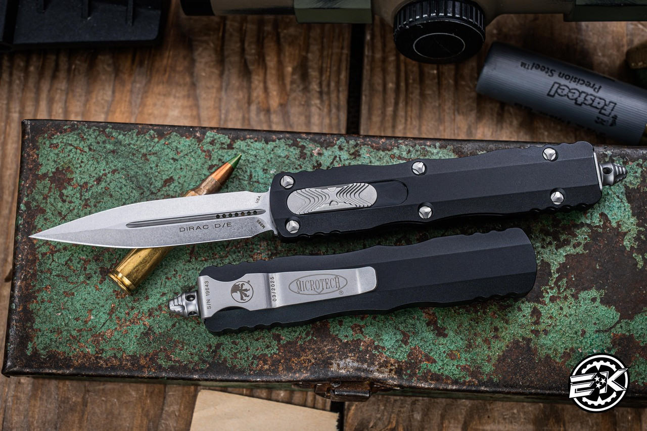 Microtech Dirac OTF Automatic Knife Black 3