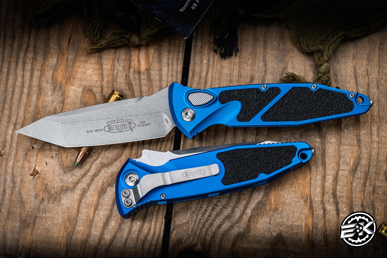 Microtech Socom Elite Automatic Blue 4