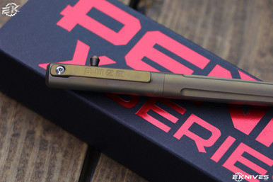 Enrique Pena X Series Bolt Action Pen Titanium Bronze Anodized 5.5