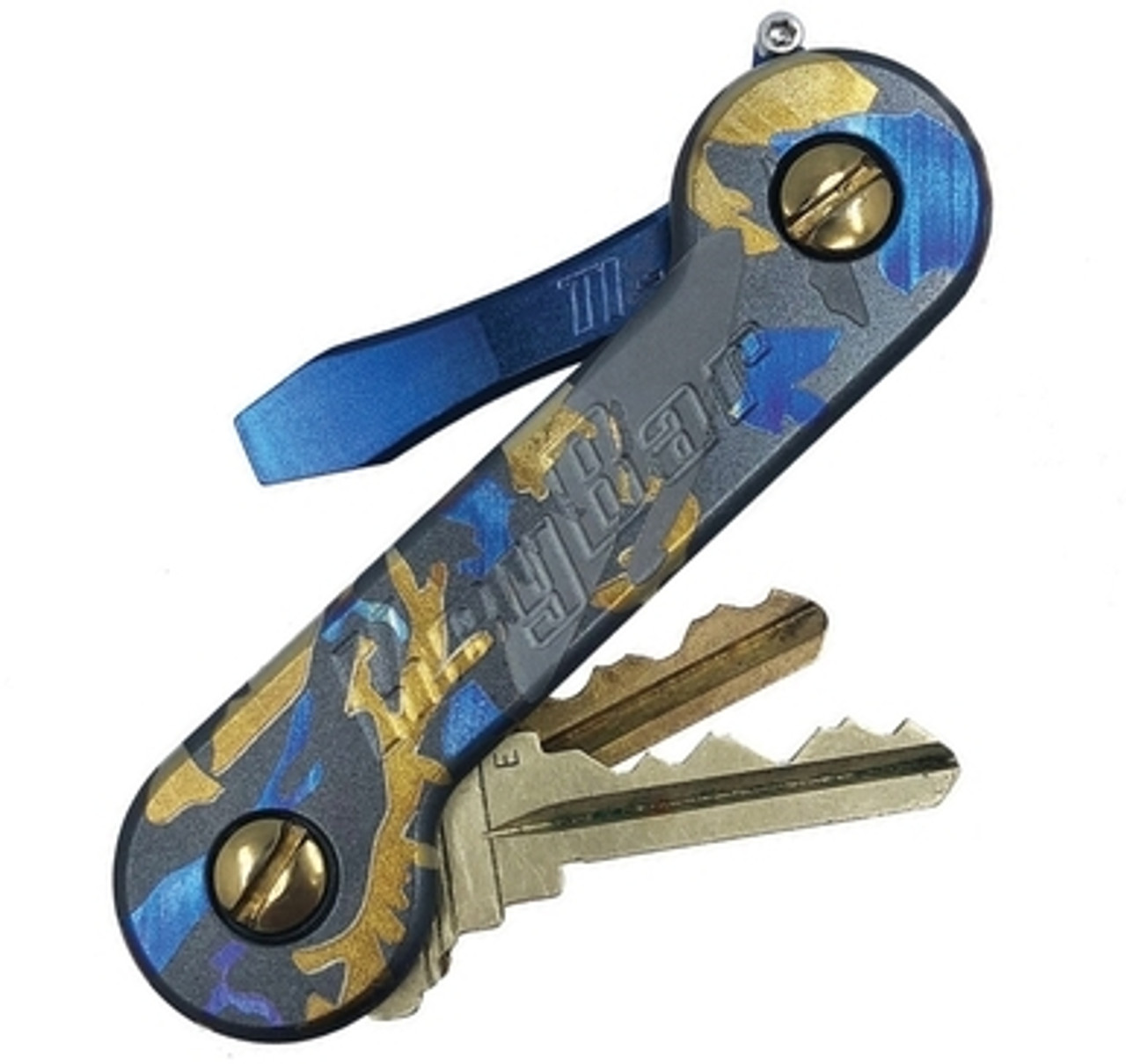KEYBAR Titanium Cratered Pocket Key Organizer - EKnives LLC