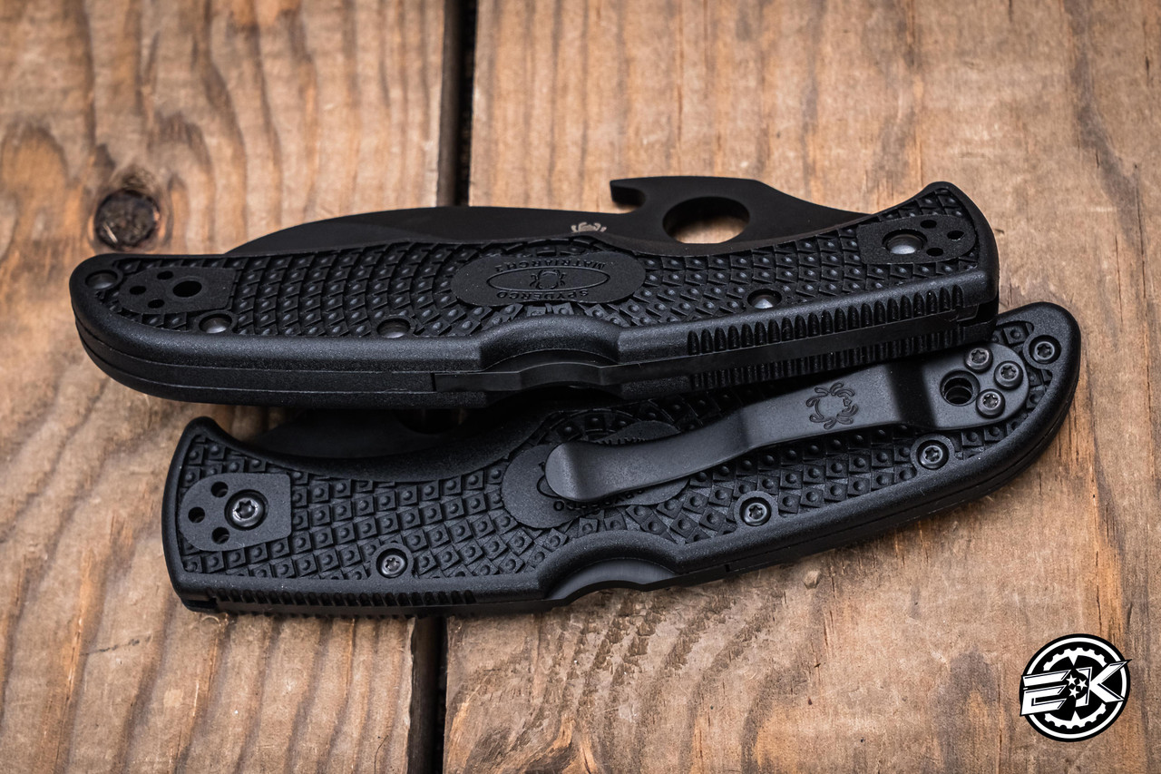 Spyderco Matriarch 2 Frn Emerson Opener Black Blade C12BBK2W