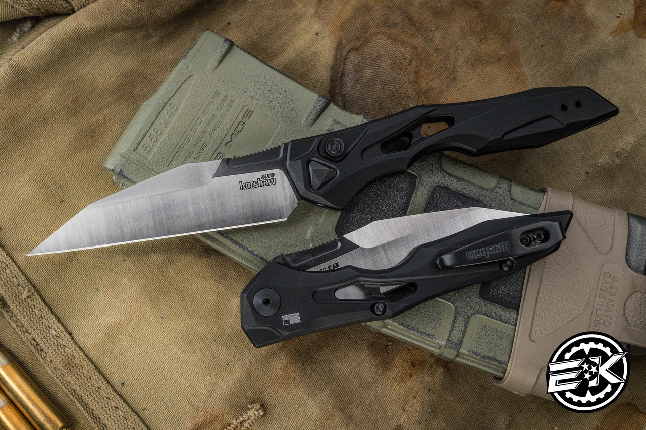 Kershaw Launch 13 Automatic Folding Knife Black 3.5