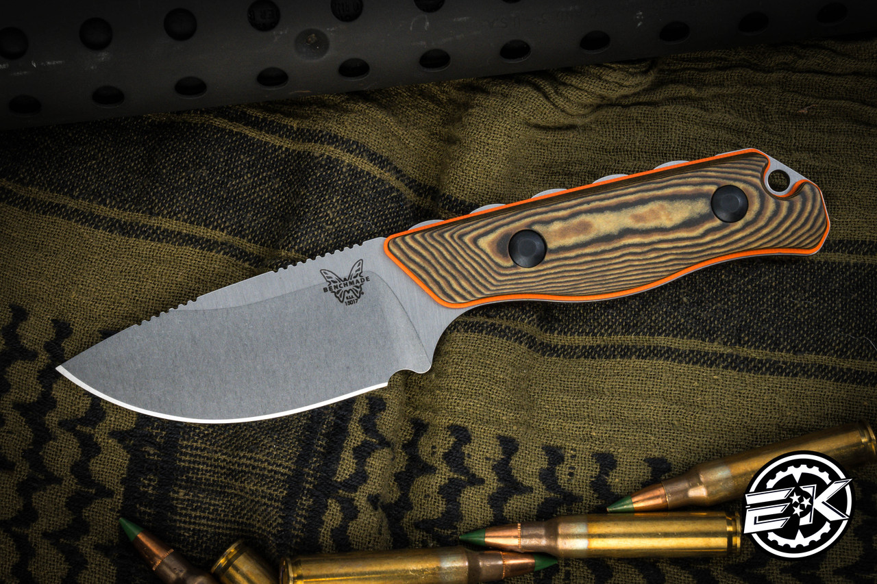 Benchmade Hidden Canyon Hunter Fixed Blade Knife Richlite 2.8