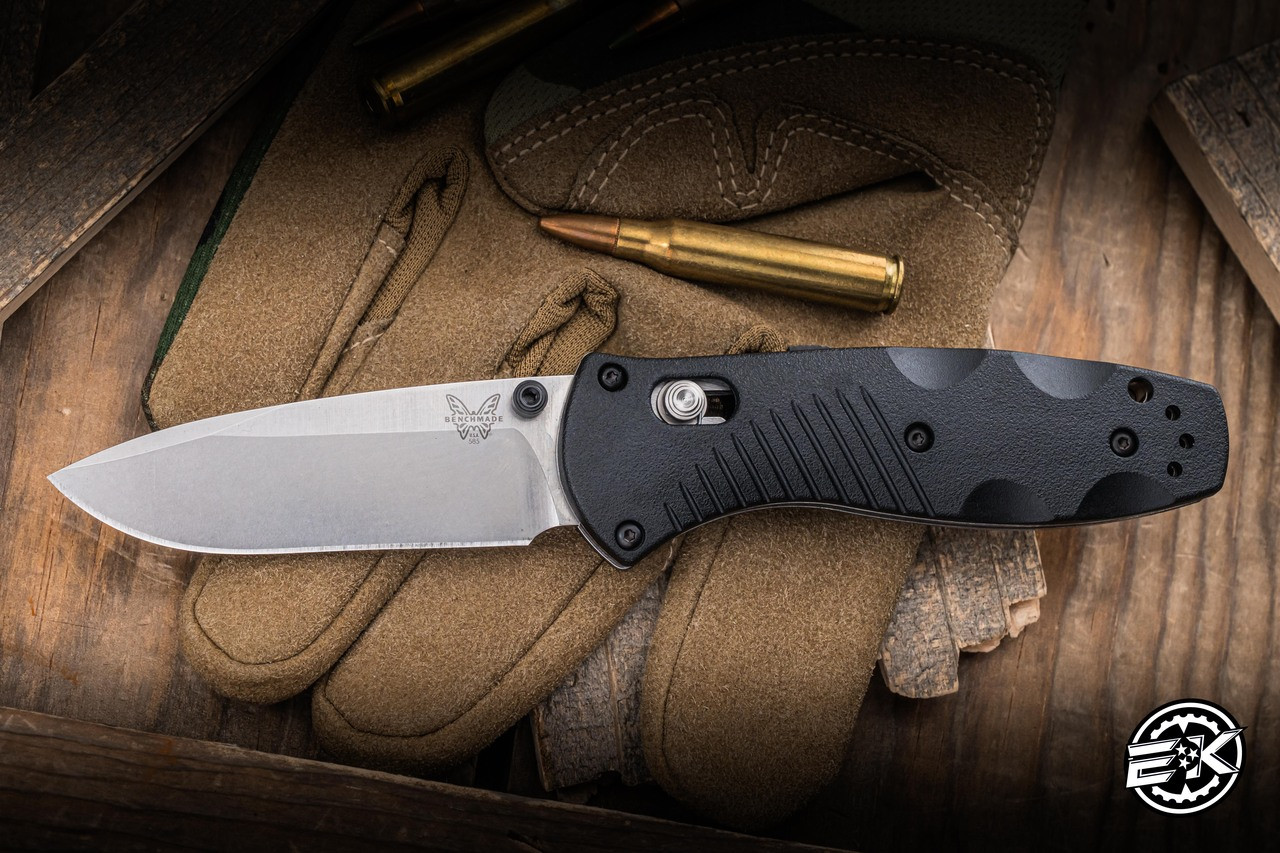 mini every BSH-311 マットブラック Benchmade Mini Barrage AXIS-Assist Folding Knife Black 2.9