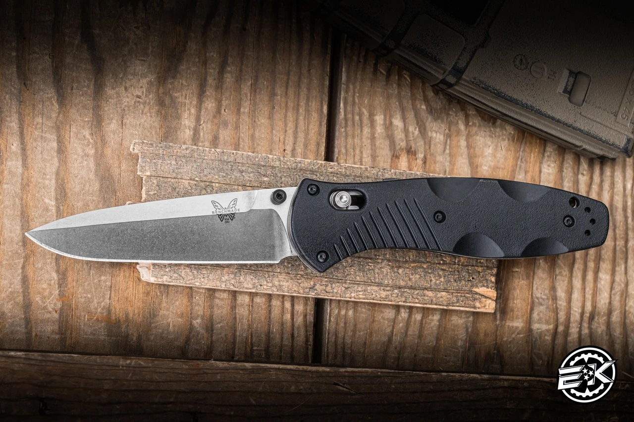 Benchmade Barrage AXIS-Assist Folding Knife Black 3.6