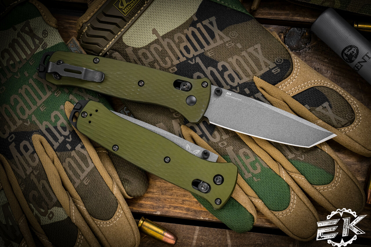  Benchmade - Bailout 537GY EDC Knife with Woodland