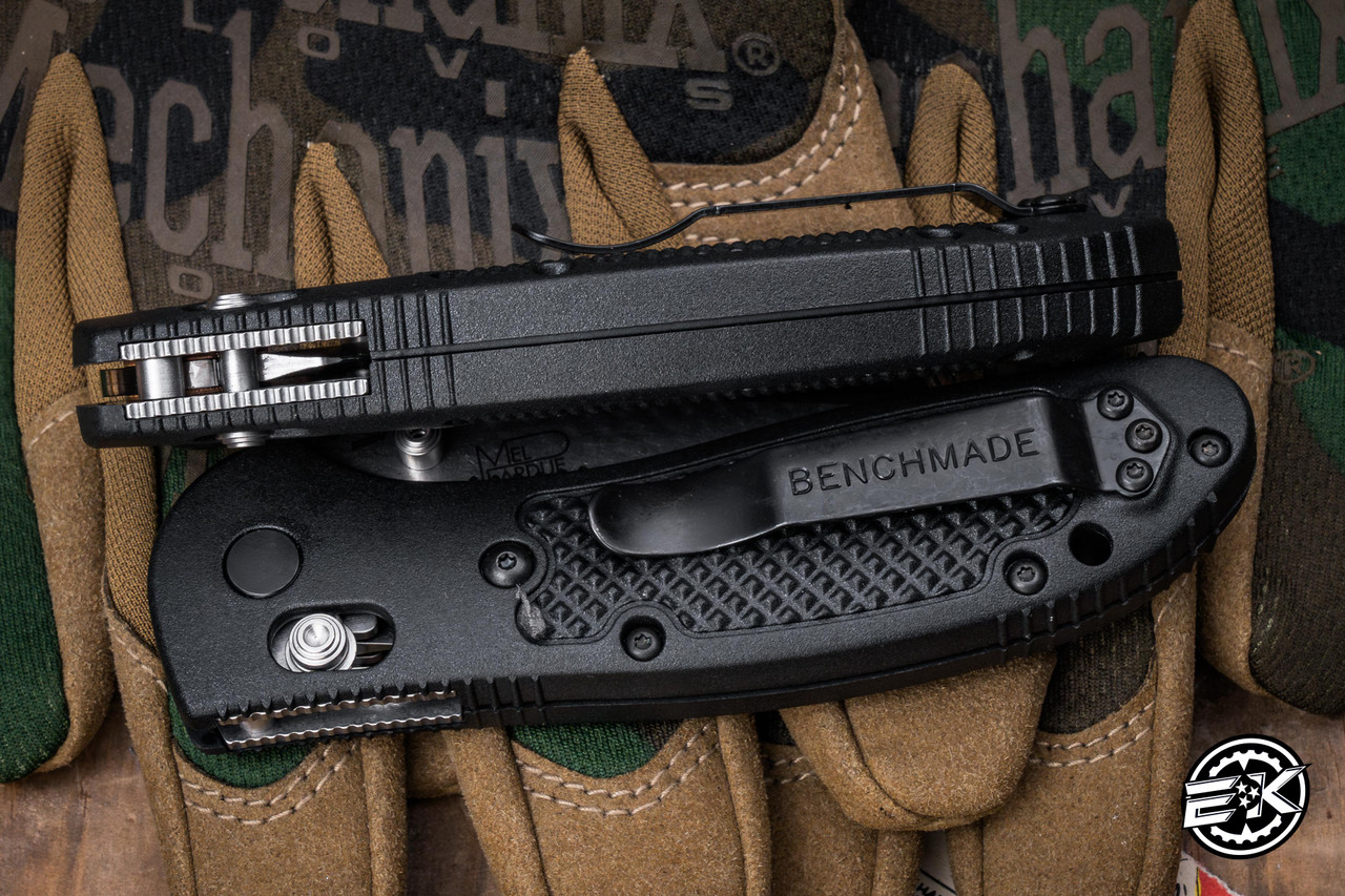 Benchmade Griptilian AXIS Lock Folding Knife Black 3.45
