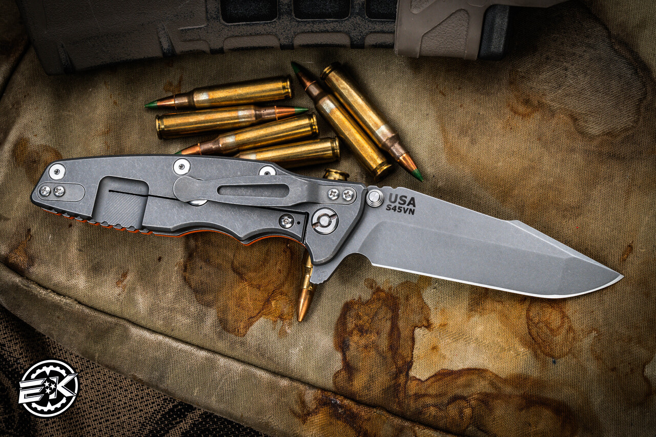 Rick Hinderer Knives Eklipse 3.5″ Harpoon Spanto Folding Knife