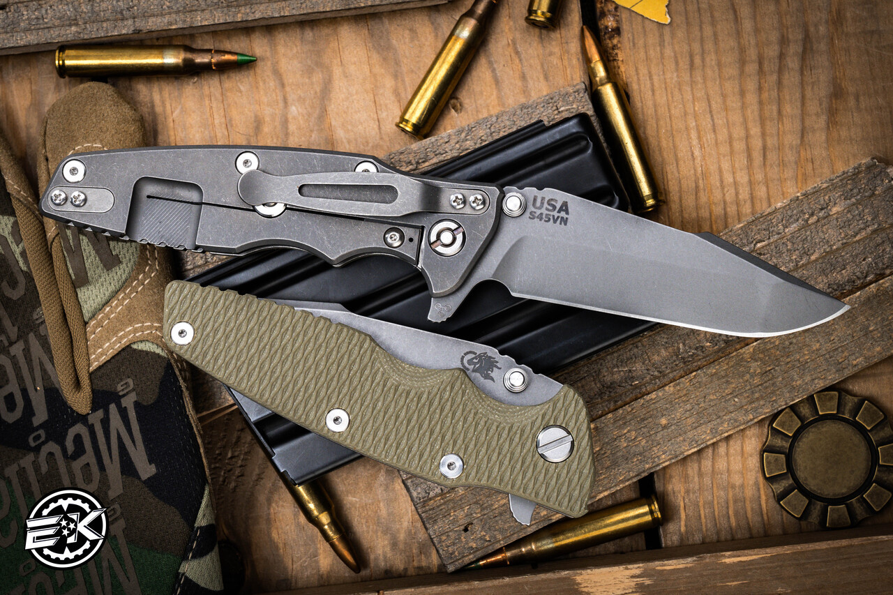 Rick Hinderer Knives Eklipse 3.5″ Harpoon Spanto Folding