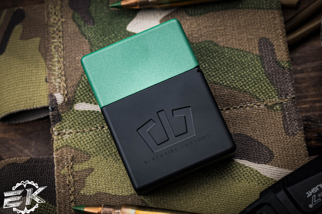 Blackside Custom Zippo Lighter Hydra Green