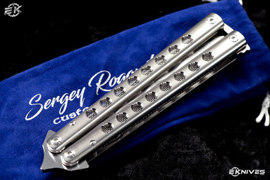 ExtremAddiction B2 Kris Balisong Titanium Speed Holes Hand