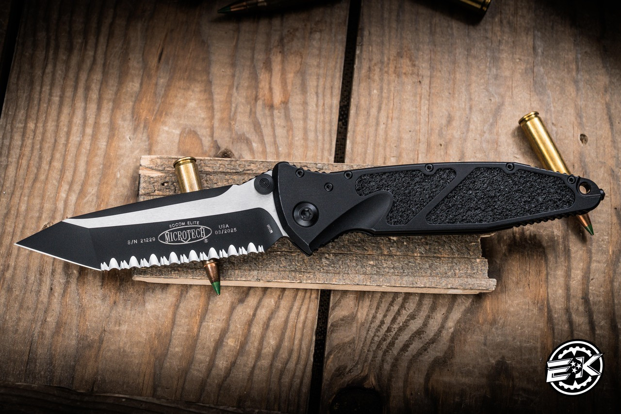 Microtech Socom Elite Manual Black 4