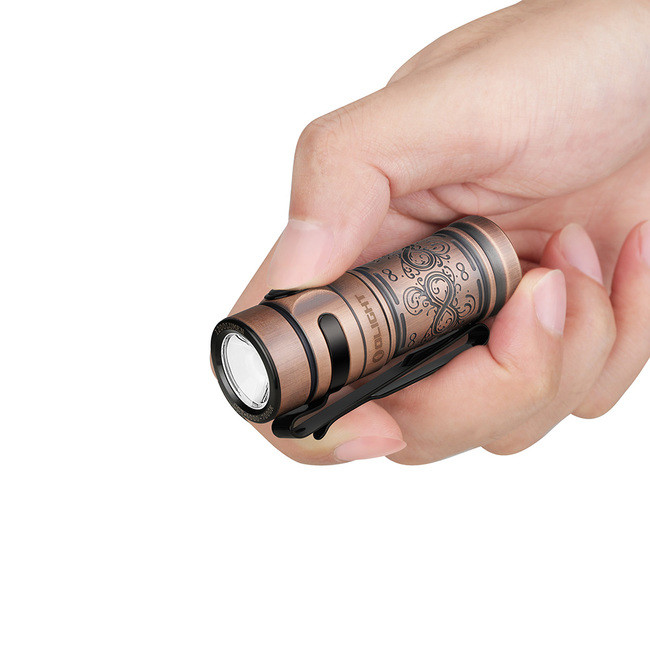 baton 3 rechargeable flashlight Olight Baton 3 Rechargeable Flashlight Copper Eternal Seasons 1200 Lumens