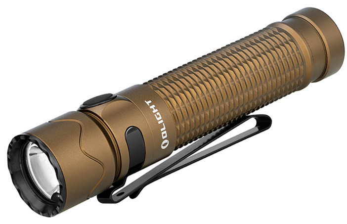 Olight Warrior Mini 2 Desert Tan Rechargeable Flashlight LED 1750