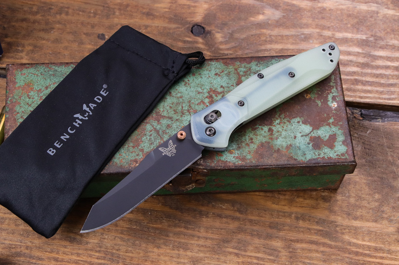 Benchmade Osborne AXIS Lock Knife Natural G10 3.4