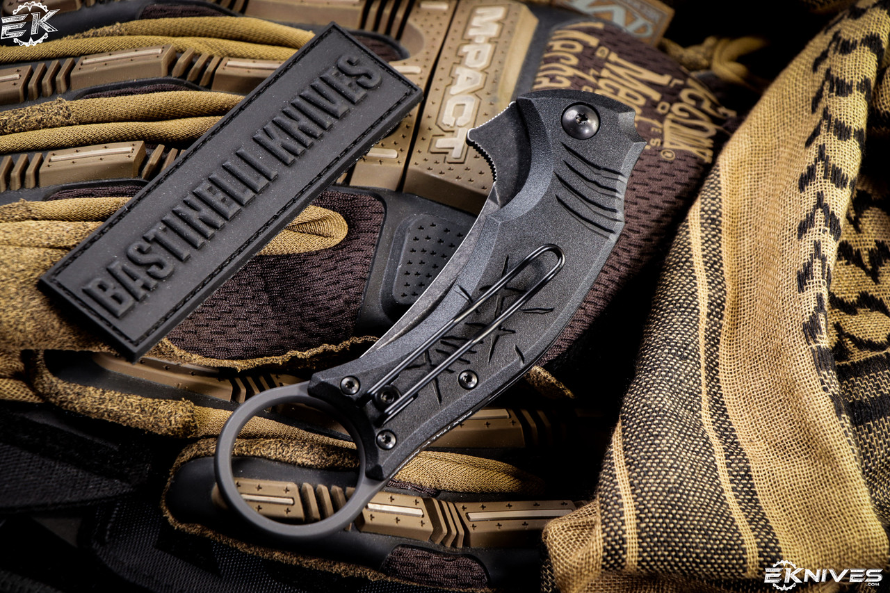 Makko　BK Bastinelli Knives Mako Folder Black Nylon 2.6