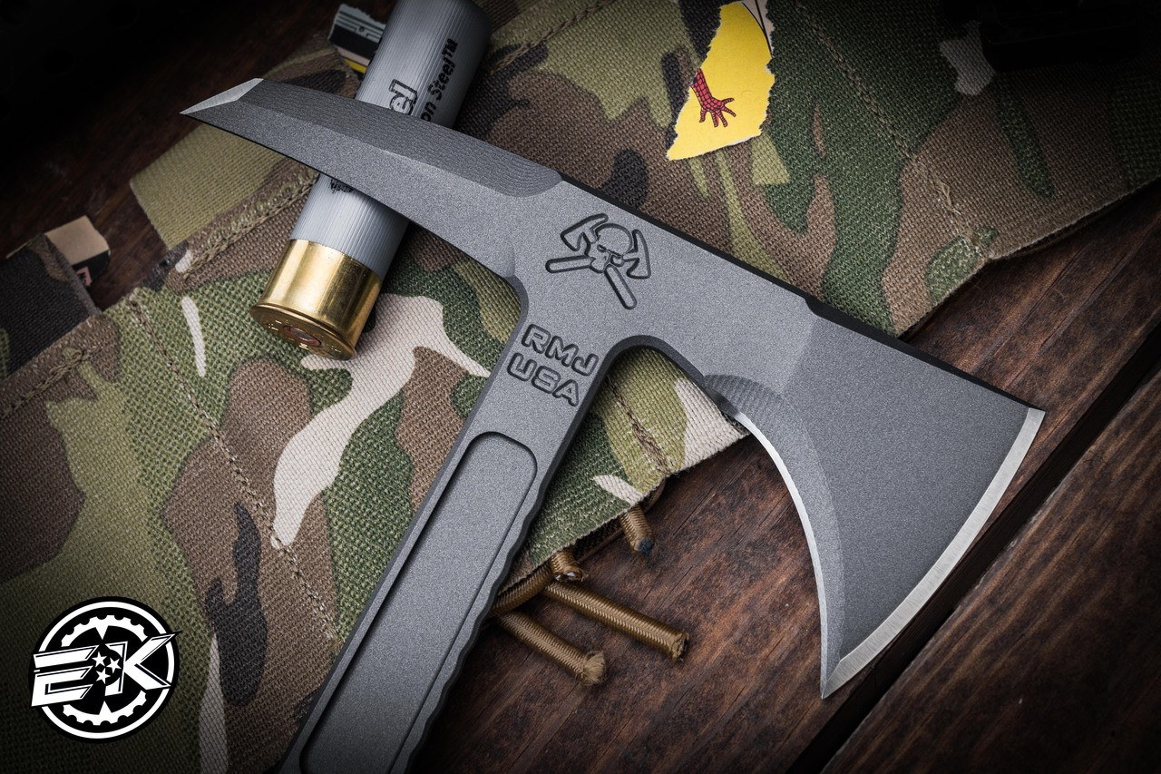 RMJ Tactical Kestrel Feather Tomahawk Axe -EKnives - Fixed Blade Knives