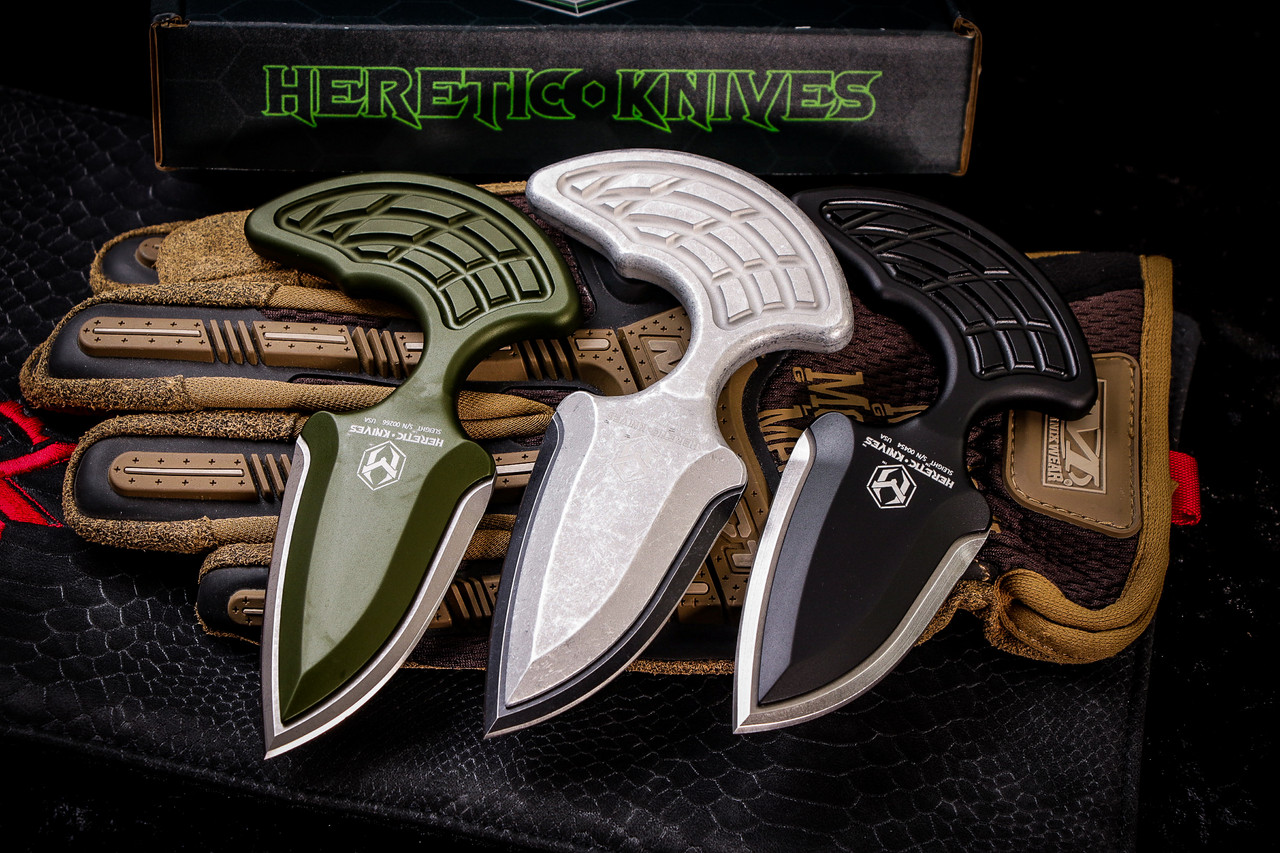 Covert Push Daggers - Double Push Dagger Set - Pair of Push Knives