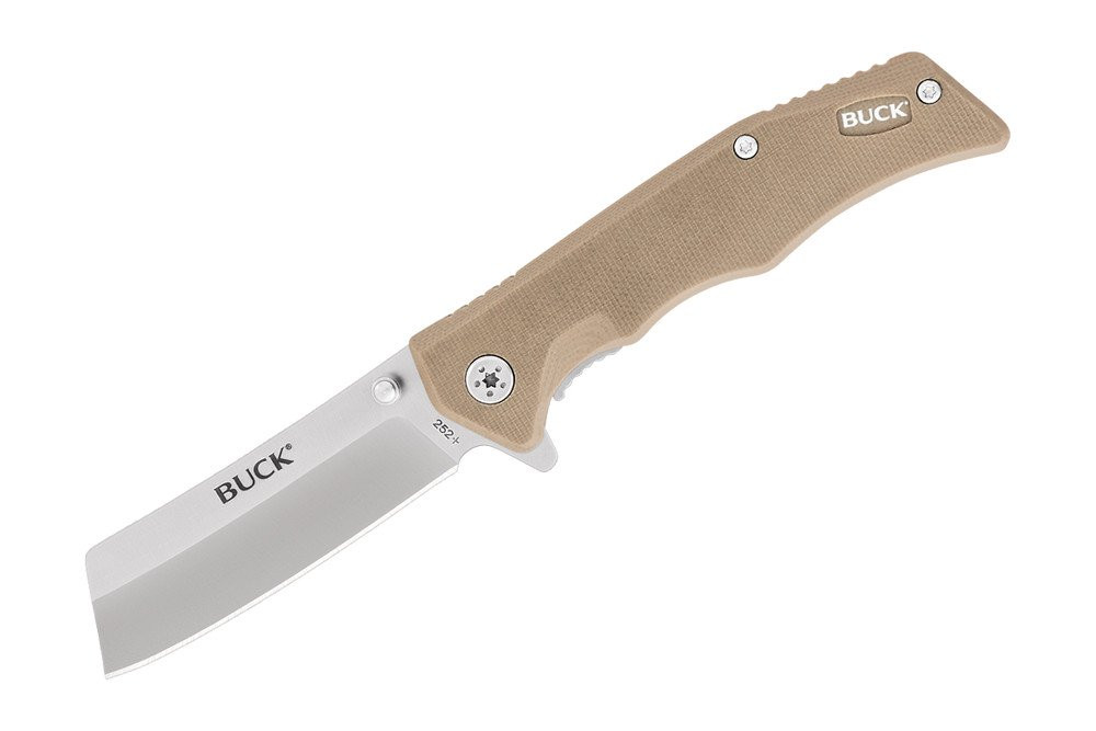 ◆高級!CUTTER&BUCK10260.SUNSCREEN吸汗速乾MOTION3Dバイアスストライプワイドカラーポロ(L)ネイビー/新品◆ Buck 252 Trunk Folding Knife Tan G10 2.9\" Cleaver Satin