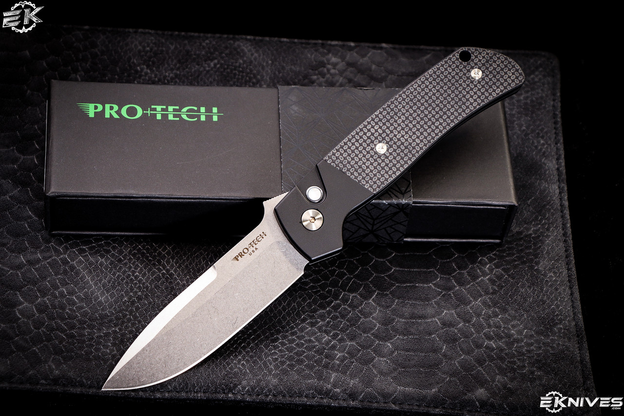 ProTech Terzuola ATCF Automatic Knife Textured Black G10 3.5