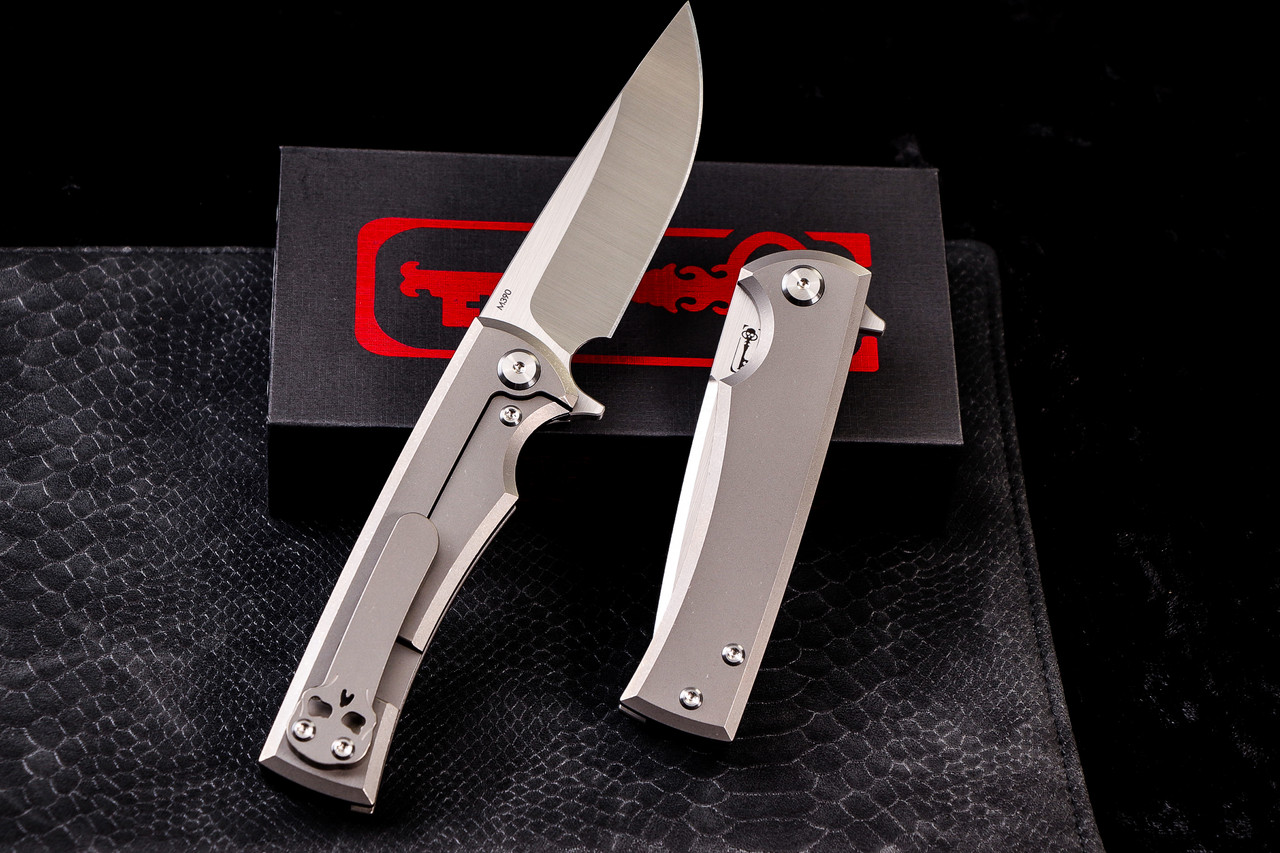Chaves Knives Ultramar "Liberation Street" Flipper Titanium 3.3" S/E