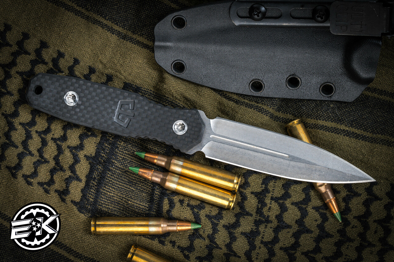 Blackside Customs P7 (Phase 7) Carbon Fiber Dagger 3.5