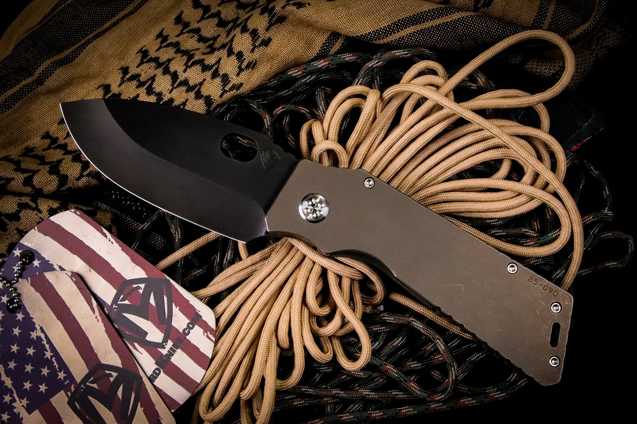 Medford Knives TFF-H Bronze Anodized Framelock 4