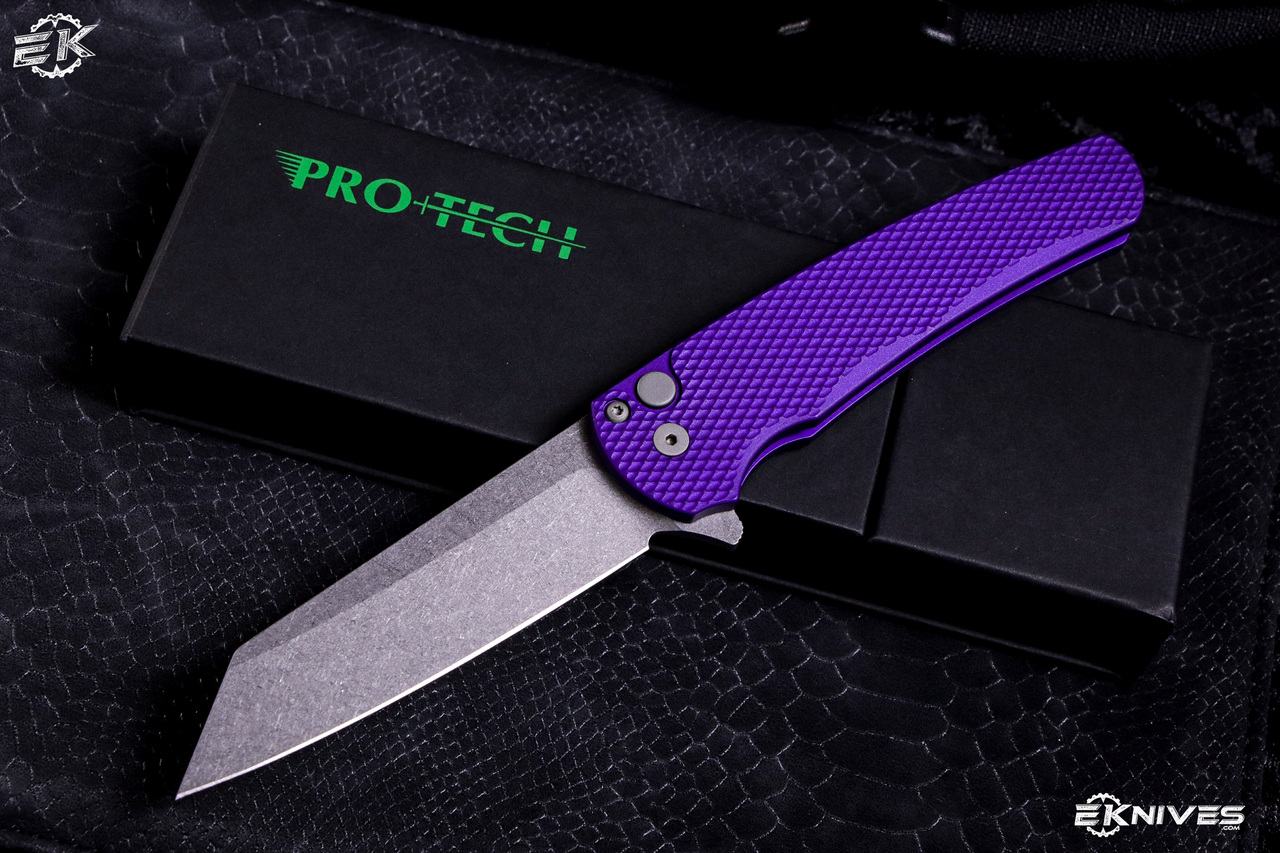 ProTech Malibu Purple Textured Aluminum Manual Flipper