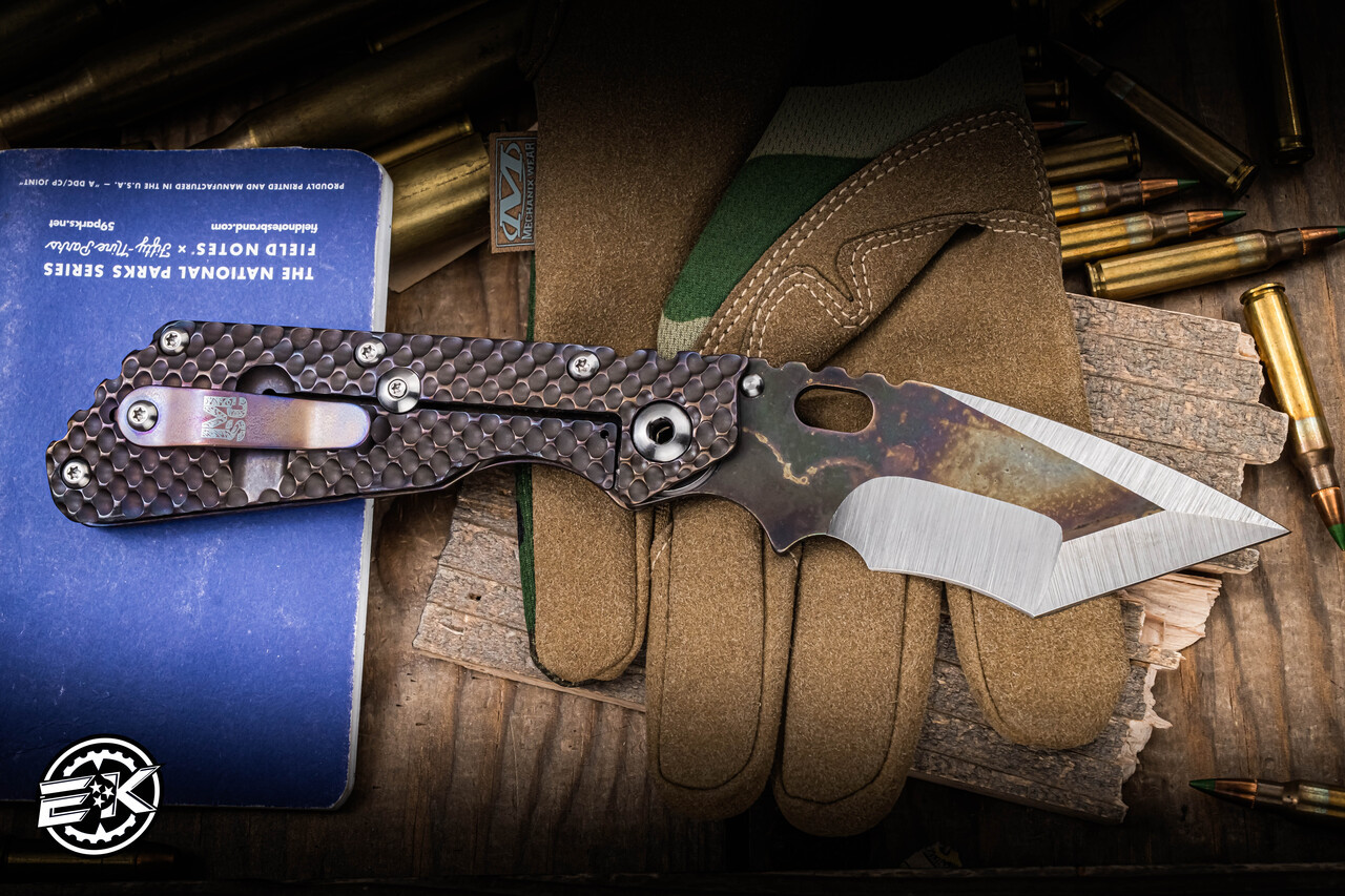Preowned-Mick Strider Custom MSC SMF XL DGG Titanium Anodized 4.25