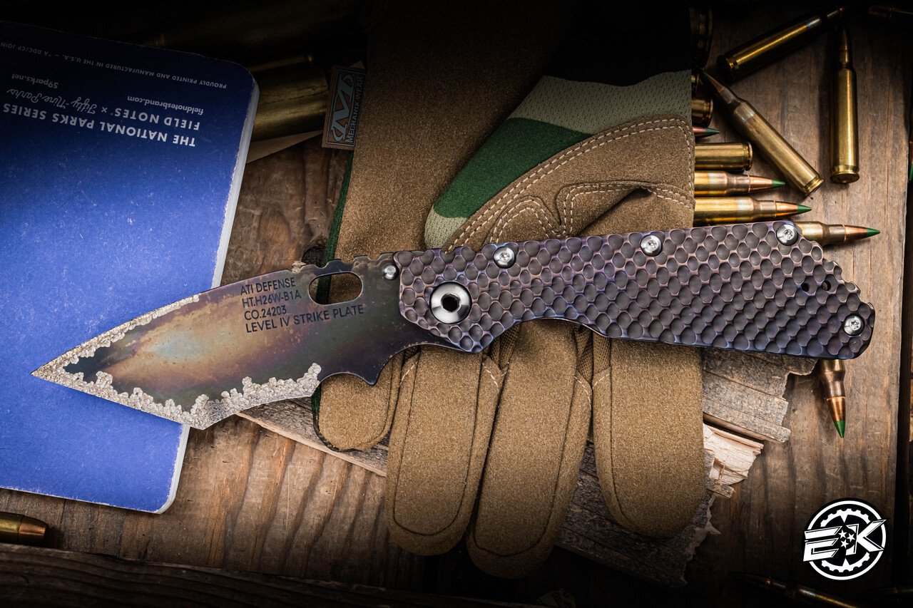 Preowned-Mick Strider Custom MSC SMF XL DGG Titanium Anodized 4.25